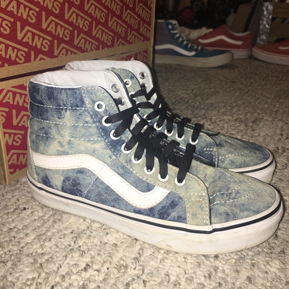 VANS SK8-Hi Reissue Acid Denim Shoes